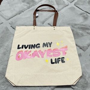 Okayest Life tote bag
